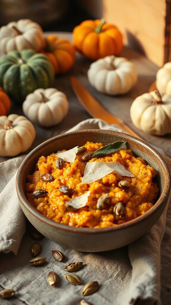 creamy pumpkin risotto recipe