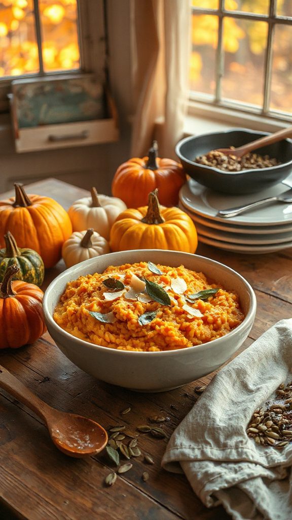 creamy pumpkin risotto recipe