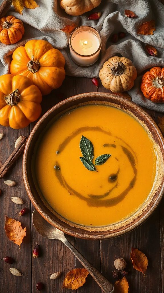 creamy pumpkin soup recipe