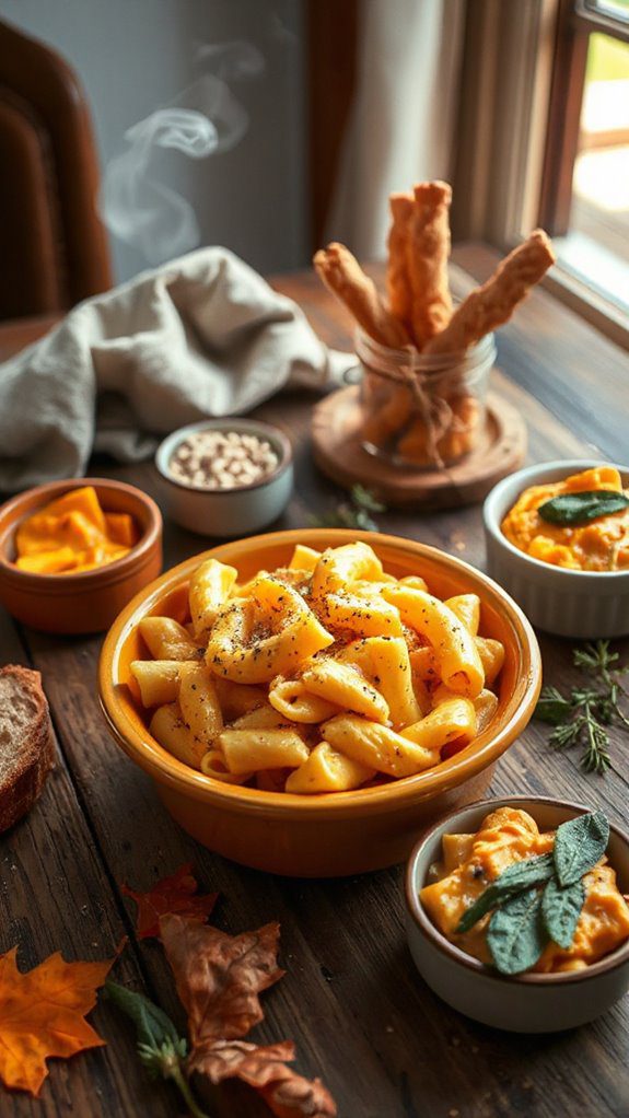creamy pumpkin spice mac and cheese creamy pumpkin spice mac and cheese