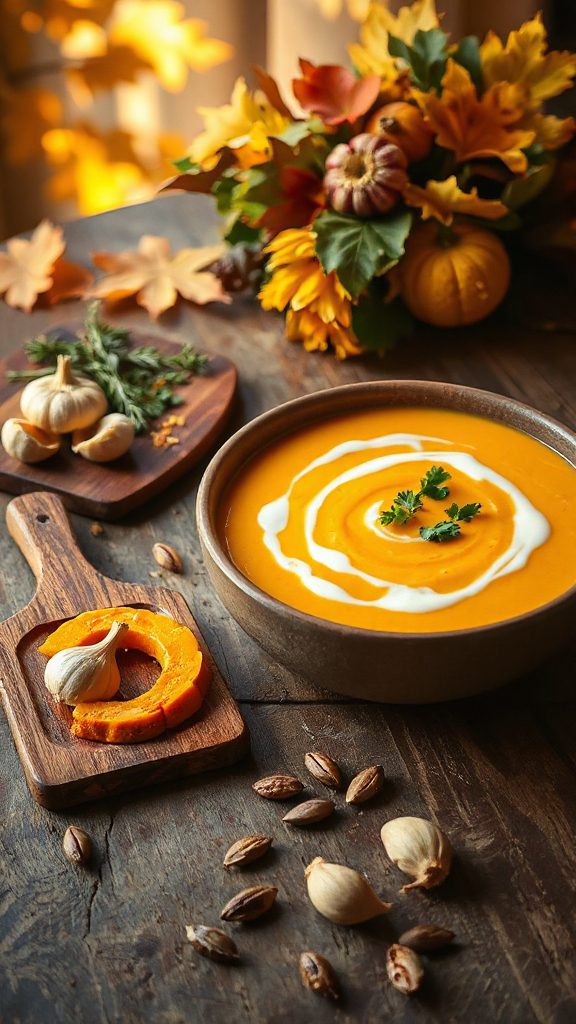 creamy roasted squash soup creamy roasted squash soup