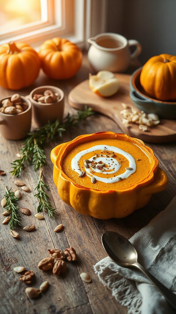 creamy roasted squash soup