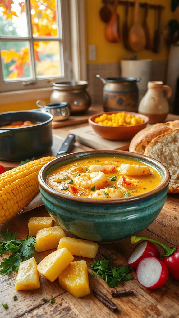 creamy seafood corn chowder creamy seafood corn chowder