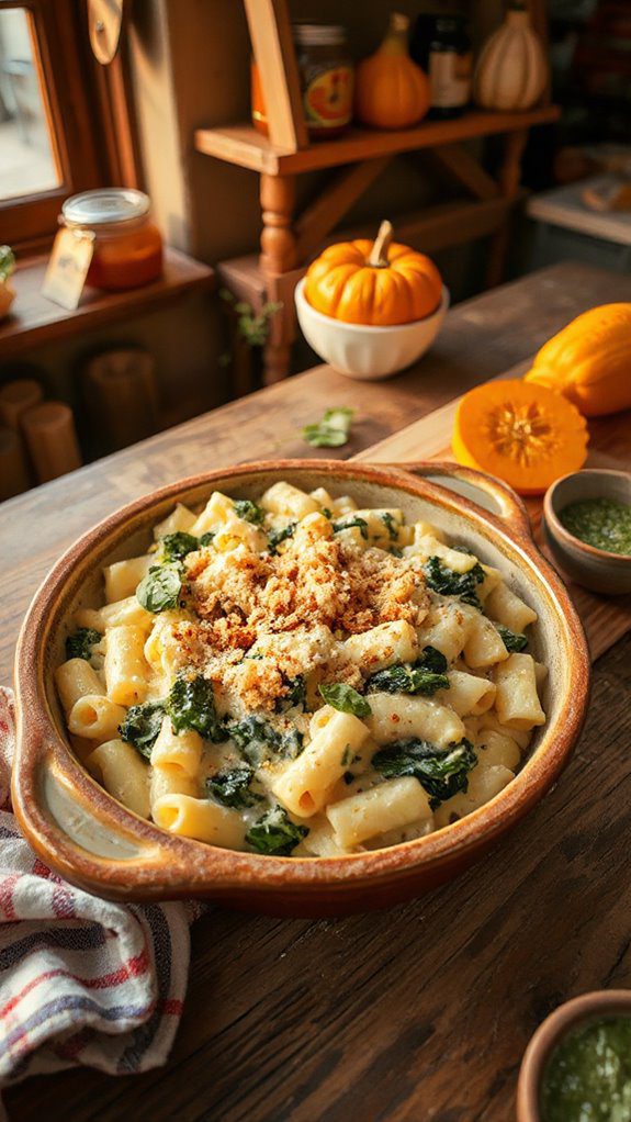 creamy spinach artichoke mac and cheese creamy spinach artichoke mac and cheese