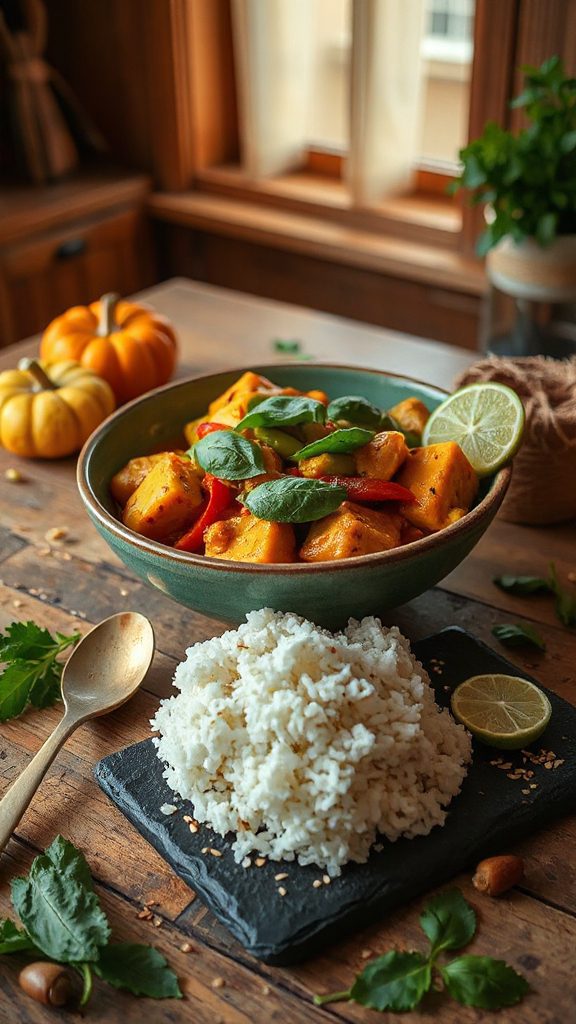 creamy thai coconut curry creamy thai coconut curry