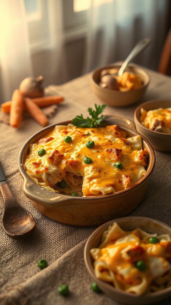 creamy tuna noodle casserole