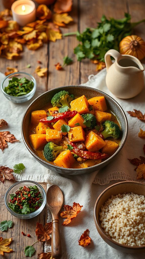 creamy vegan coconut curry