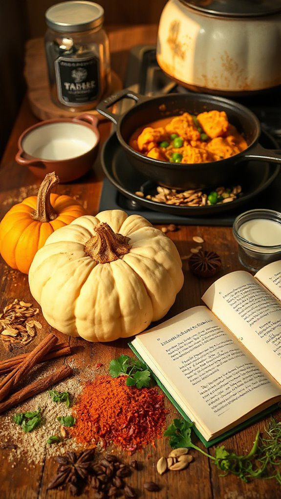 creamy vegetarian fall curry