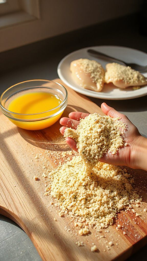 crispy baked chicken bites