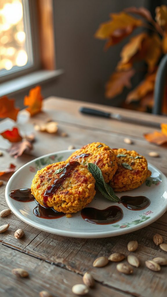 crispy butternut squash risotto