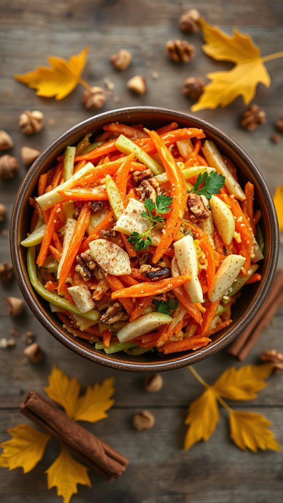crunchy autumn salad slaw crunchy autumn salad slaw