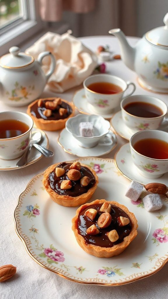 decadent hazelnut chocolate tartlets decadent hazelnut chocolate tartlets