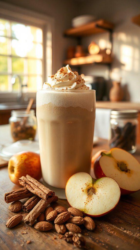 delicious coconut apple shake