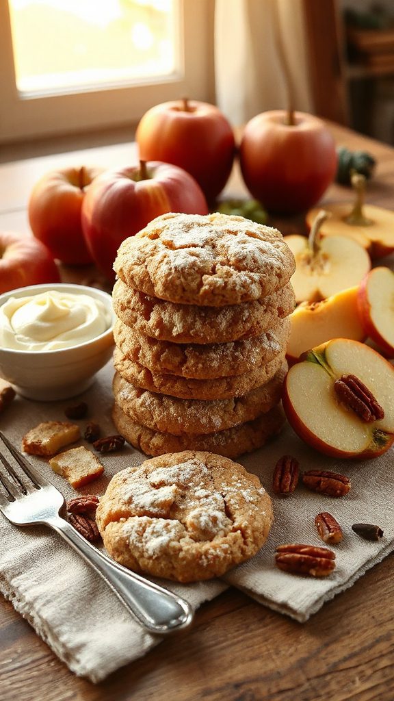 delicious gluten free apple cookies