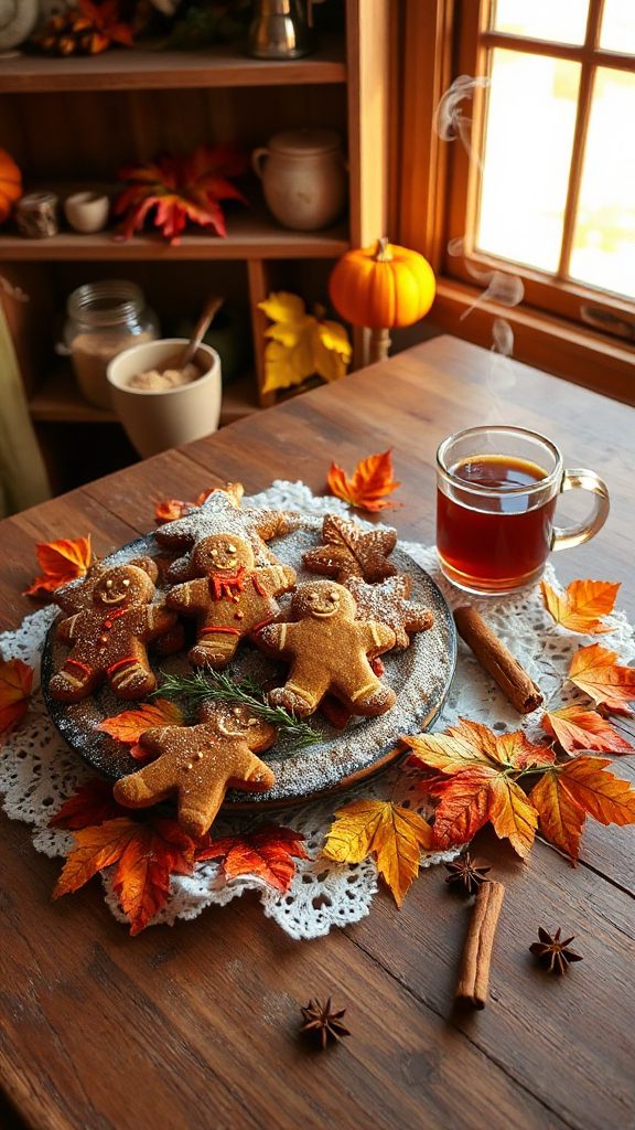 delicious holiday gingerbread cookies
