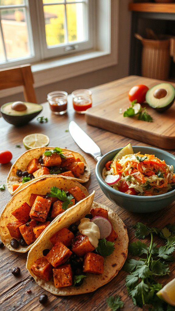 delicious vegetarian taco recipe delicious vegetarian taco recipe