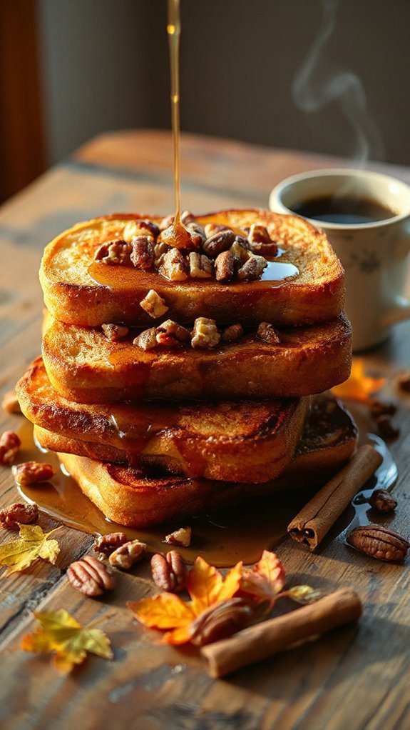 delightful maple pecan breakfast
