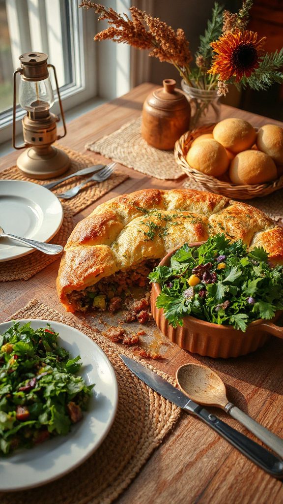 dill infused feta comfort dish