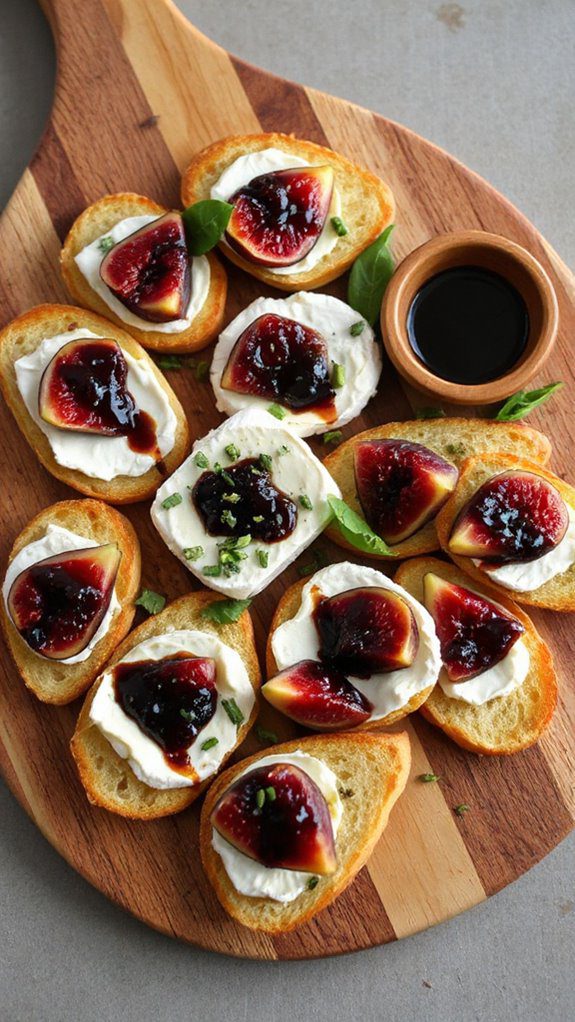 easy brie fig appetizer