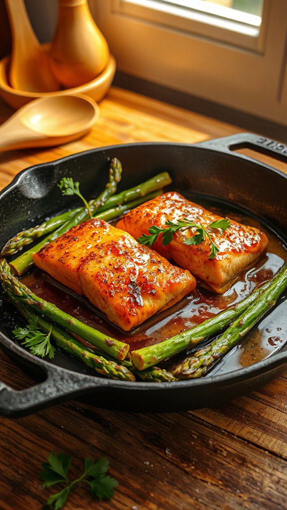 easy honey garlic salmon
