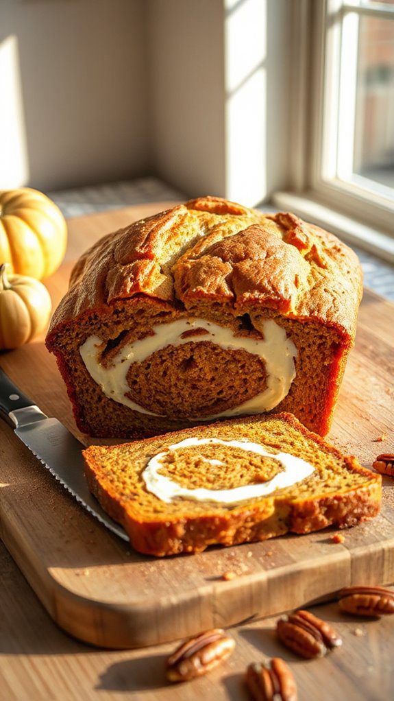 fall inspired cream cheese bread fall inspired cream cheese bread