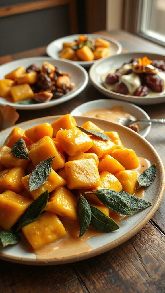 fall inspired creamy gnocchi dish fall inspired creamy gnocchi dish
