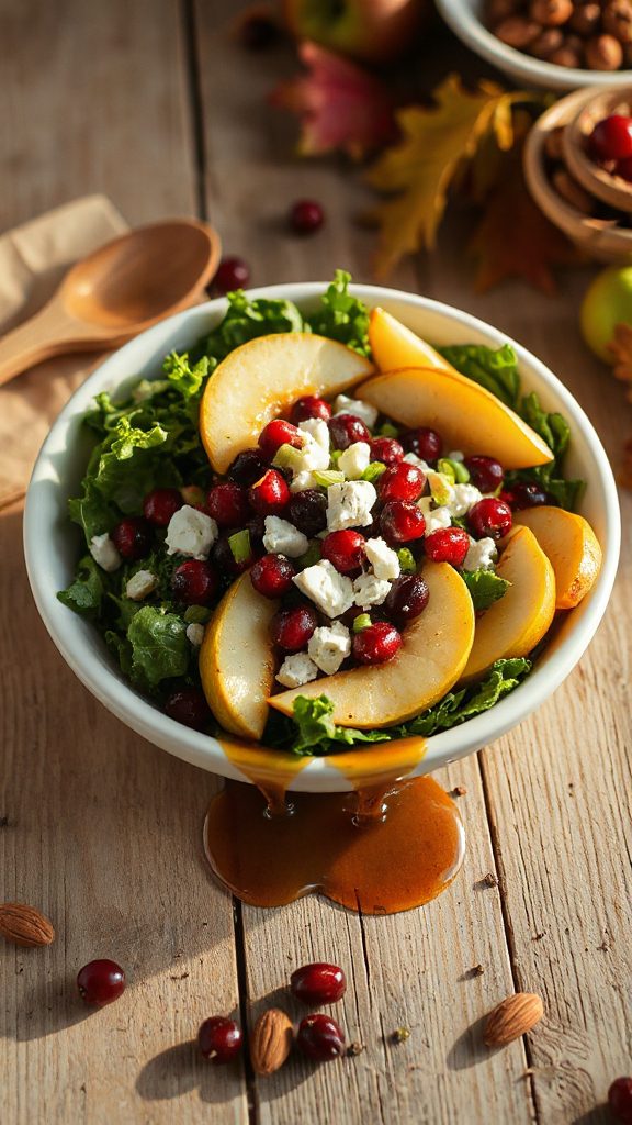 fall inspired pear cranberry salad fall inspired pear cranberry salad