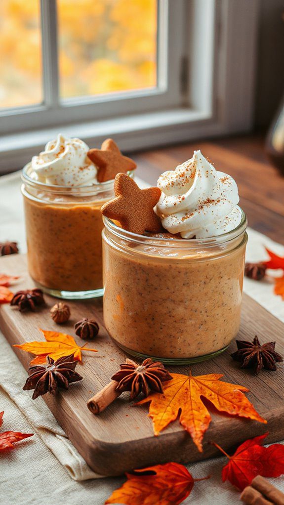 festive gingerbread chia pudding festive gingerbread chia pudding