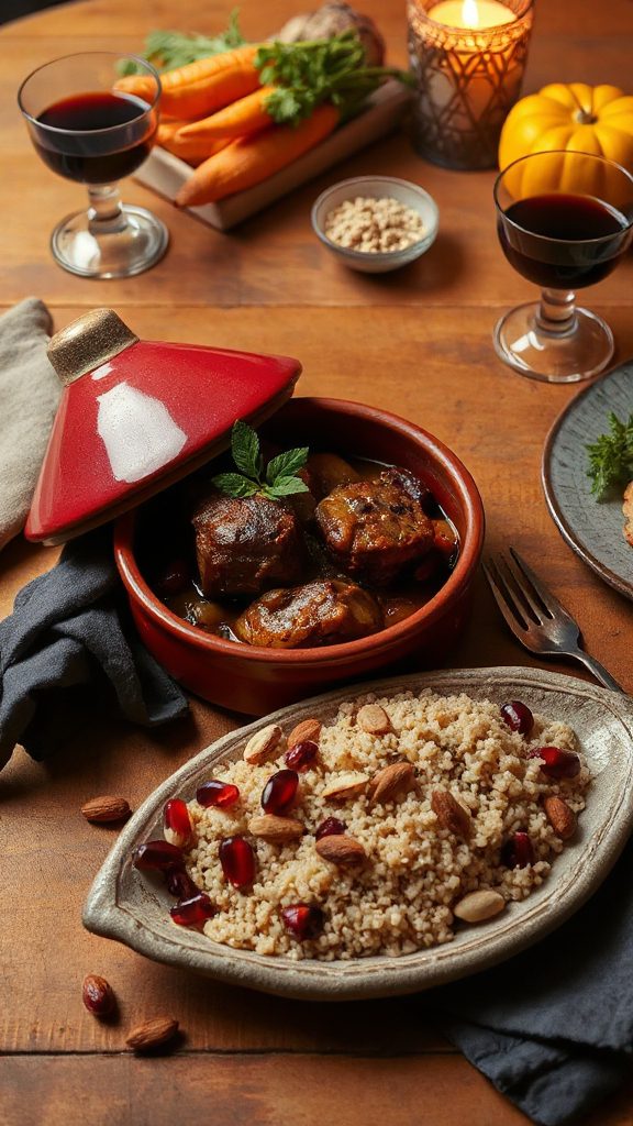 fragrant cinnamon moroccan tagine