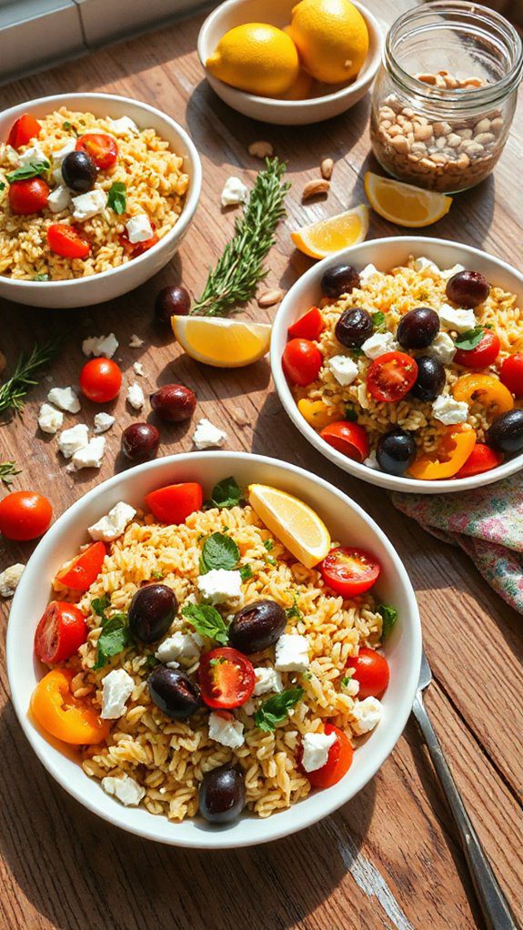 fresh mediterranean orzo salad fresh mediterranean orzo salad