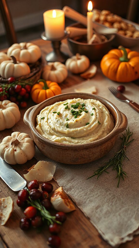 garlic parmesan mashed potatoes