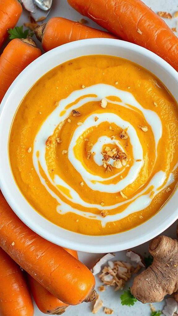 ginger infused carrot mash recipe