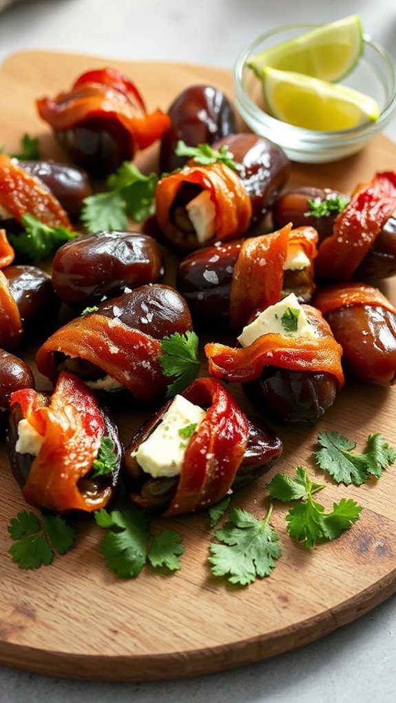 goat cheese stuffed dates