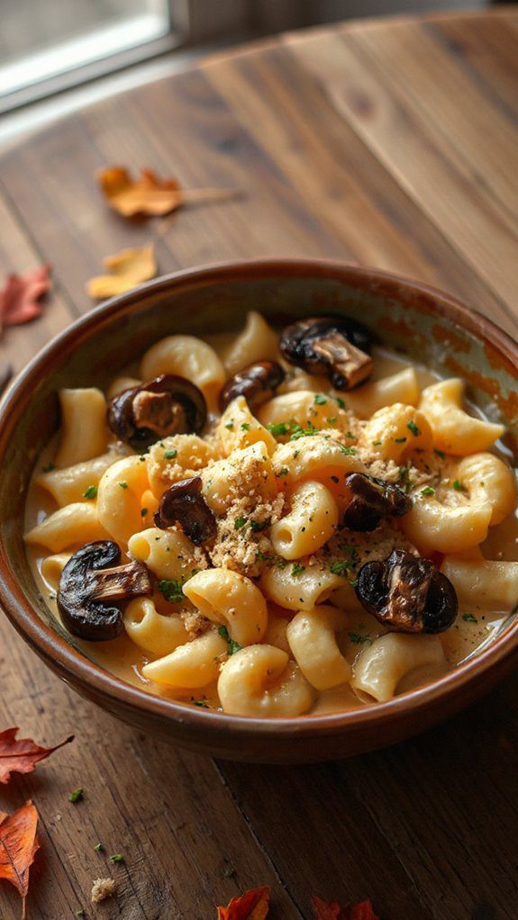 gourmet mushroom mac and cheese gourmet mushroom mac and cheese