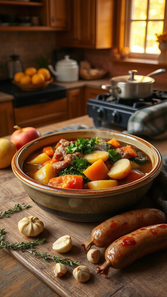 hearty apple sausage stew hearty apple sausage stew