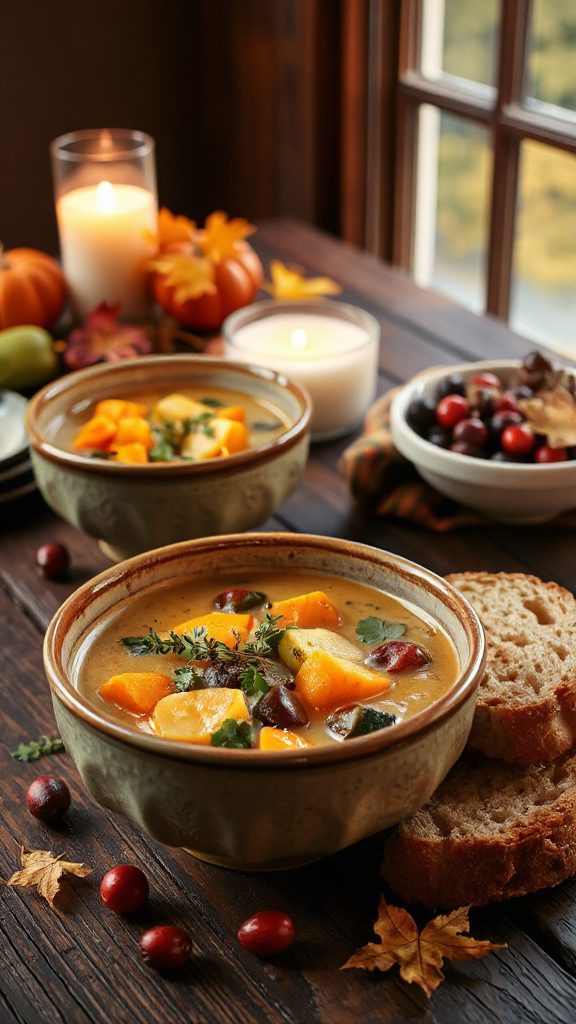 hearty autumn vegetable chowder