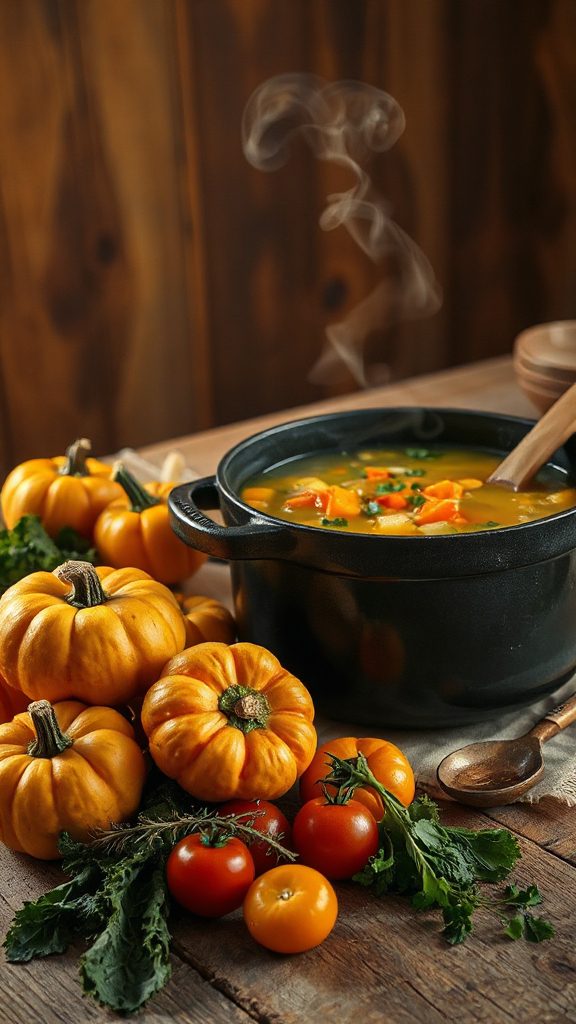 hearty autumn vegetable soup