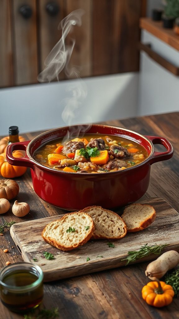 hearty beef and barley soup