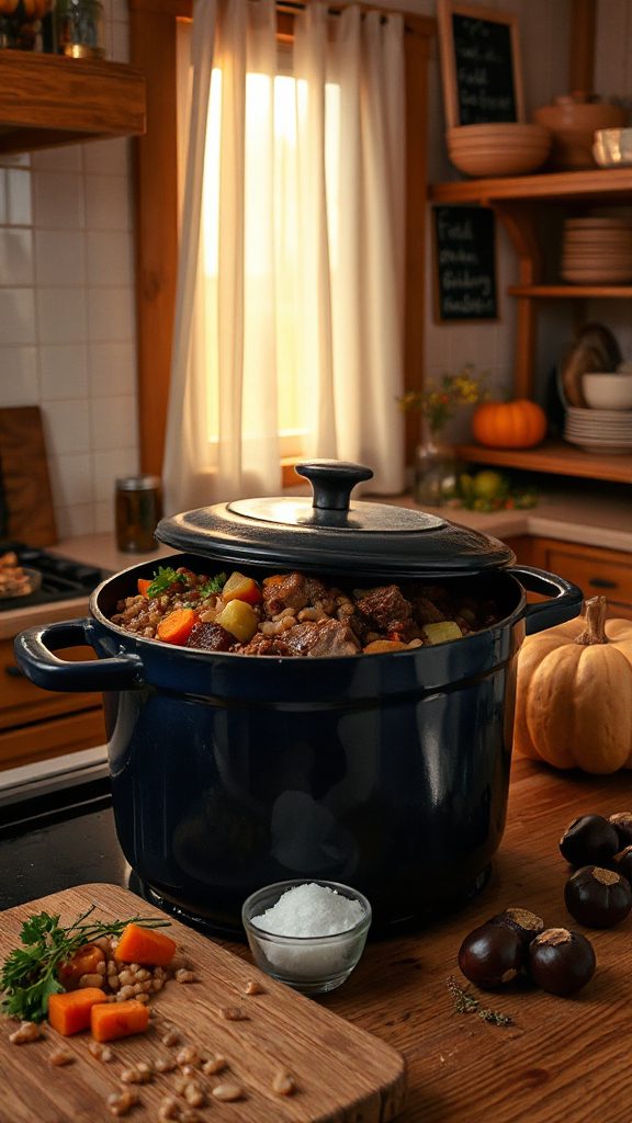 hearty beef and barley stew