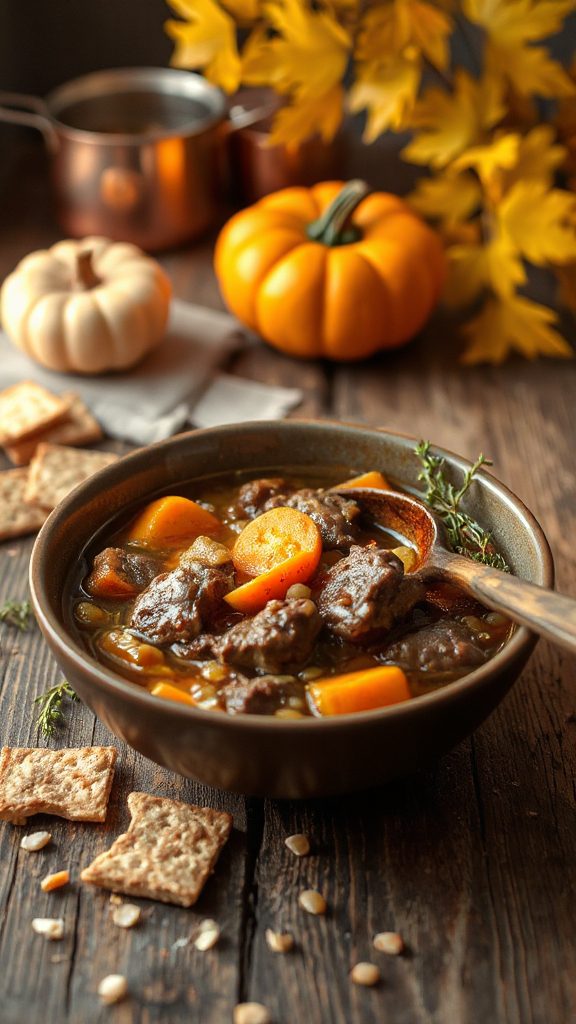 hearty beef barley stew