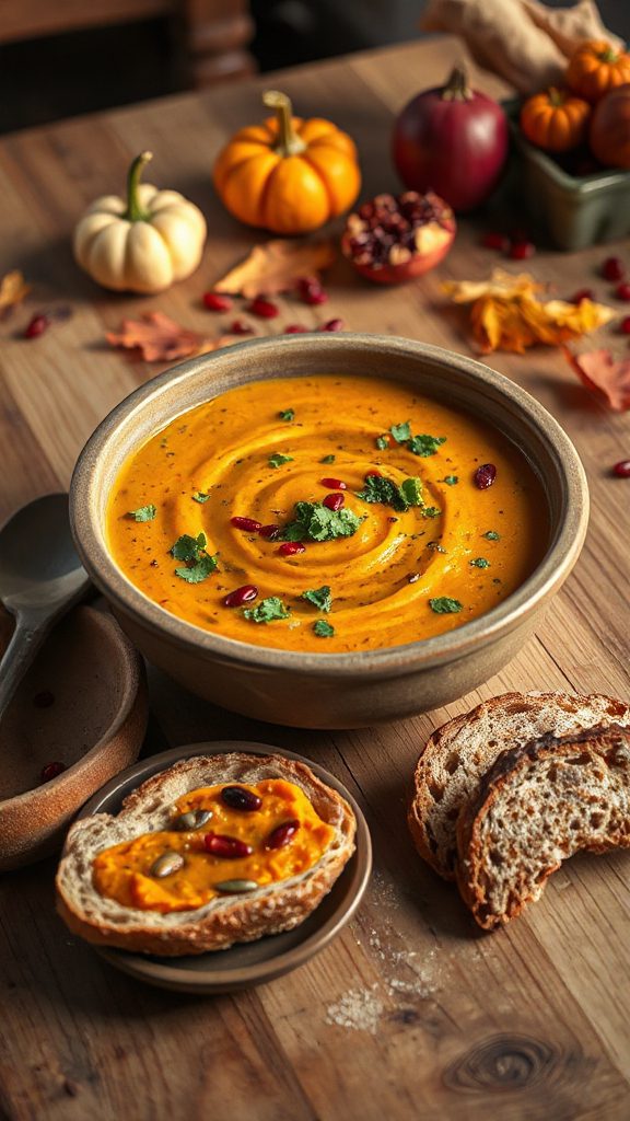 hearty butternut squash soup