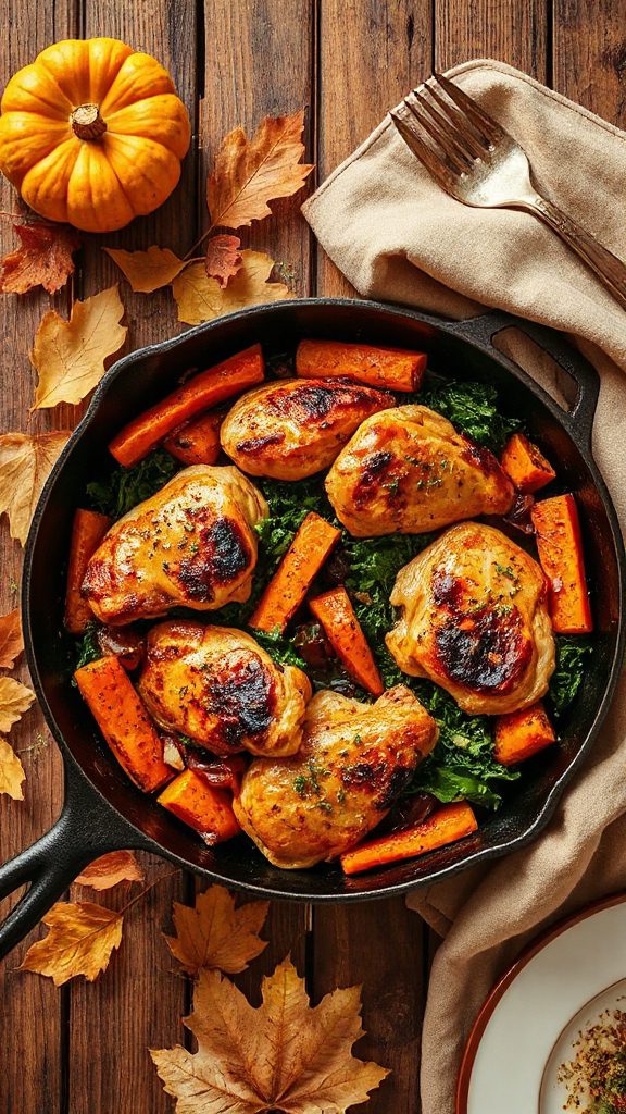 hearty chicken and sweet potatoes hearty chicken and sweet potatoes