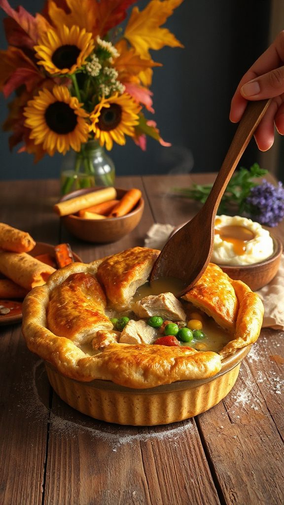 hearty chicken pot pie hearty chicken pot pie