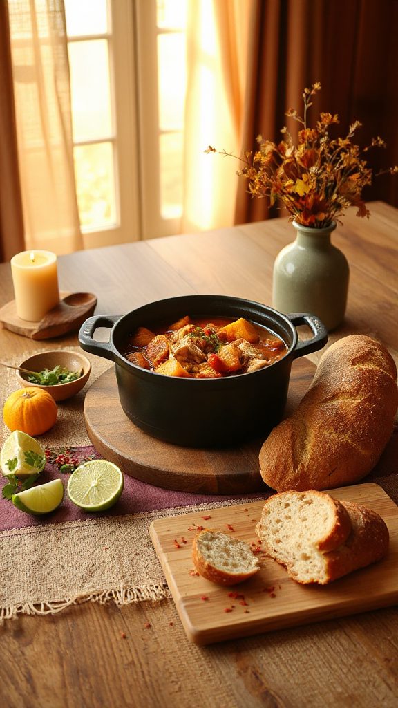 hearty chicken squash chili