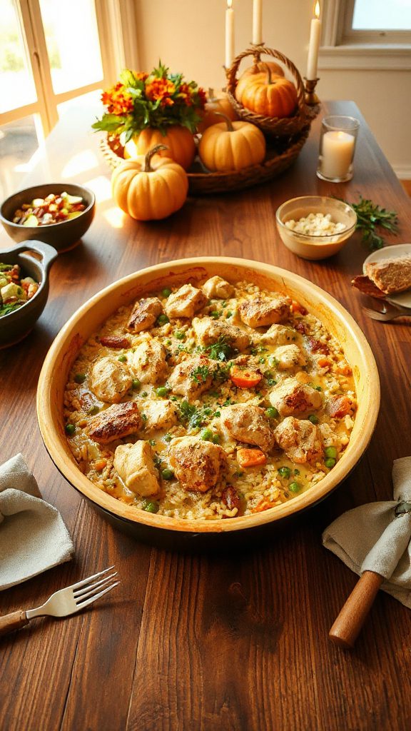 hearty chicken wild rice casserole hearty chicken wild rice casserole