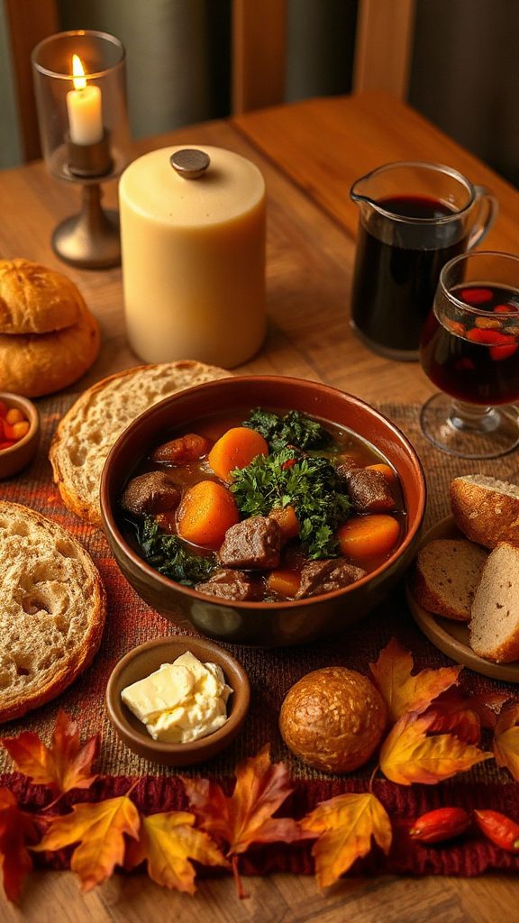 hearty comfort food stew