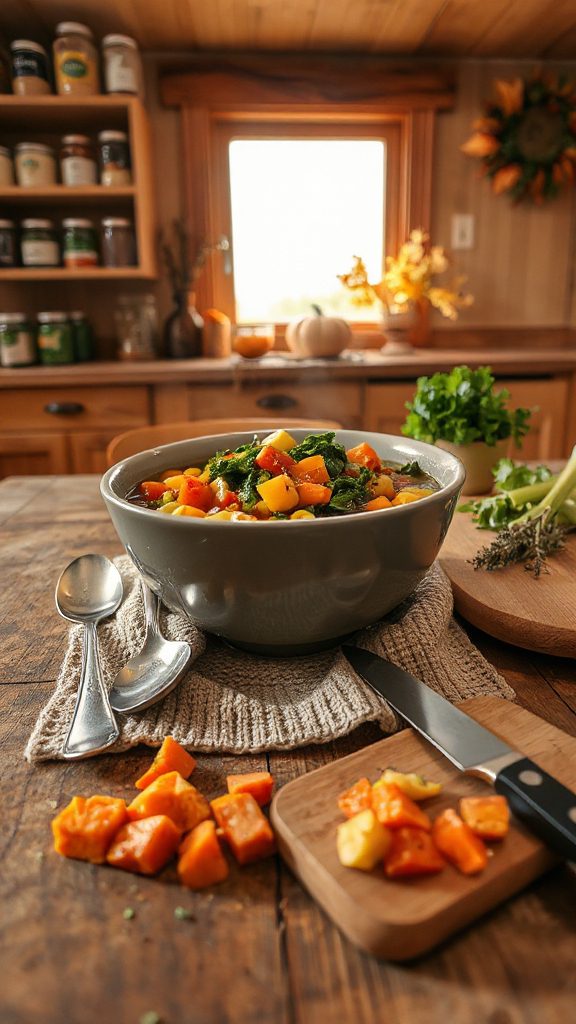 hearty customizable vegetable soup