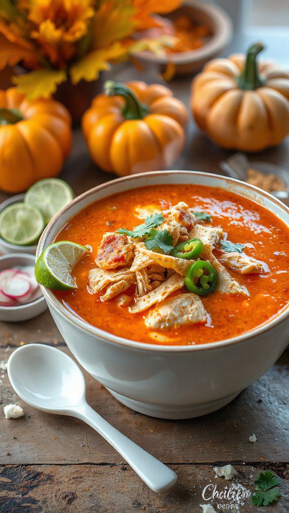 hearty flavorful chicken soup