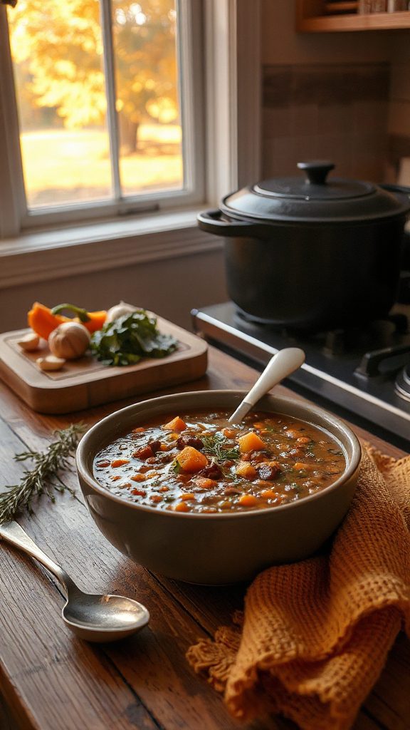 hearty nutritious lentil soup hearty nutritious lentil soup