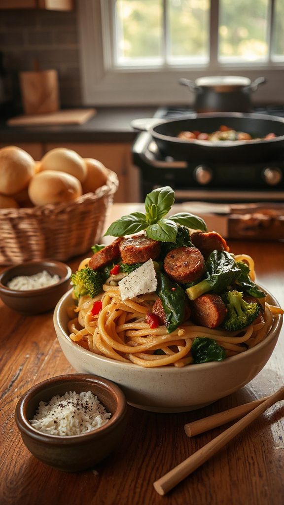 hearty one pot pasta dish